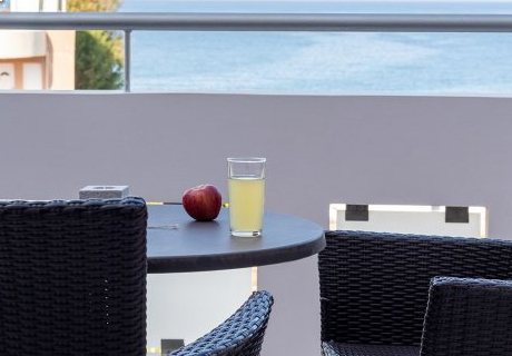Studio with Sea View - balcony - sea view