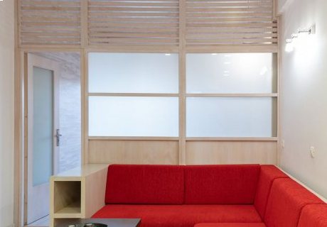 Apartment with Sea View - living room